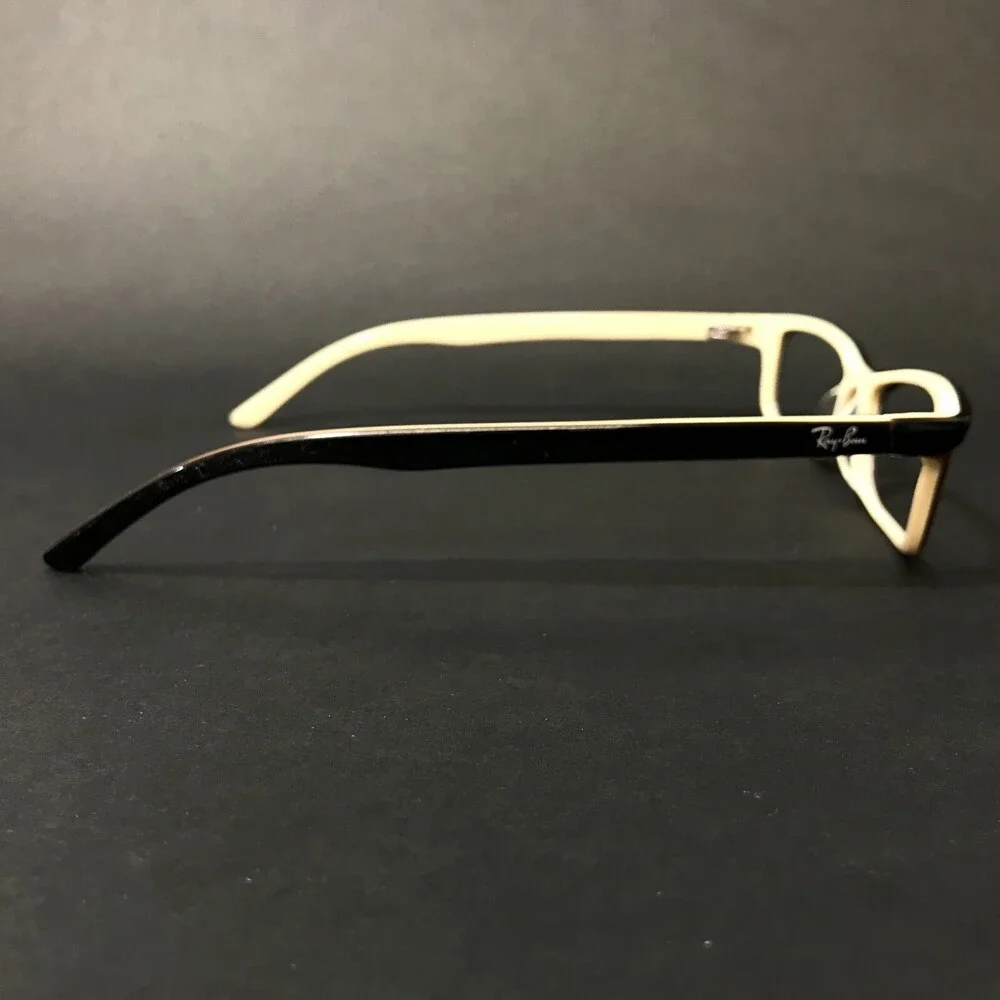 Ray-Ban Eyeglasses Frames RB5065 2187 Brown Fade Ivory Cat Eye 52-15-135